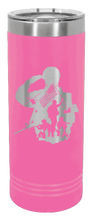 Load image into Gallery viewer, Soldier Laser Engraved Skinny Tumbler (Etched)
