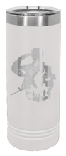 Load image into Gallery viewer, Soldier Laser Engraved Skinny Tumbler (Etched)
