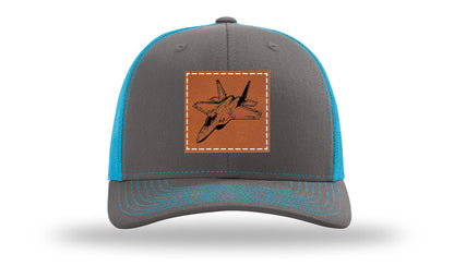 Charcoal / Neon Blue