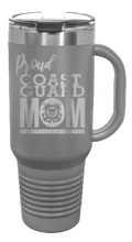 Load image into Gallery viewer, Proud Coast Guard Mom 40oz Handle Mug Laser Engraved
