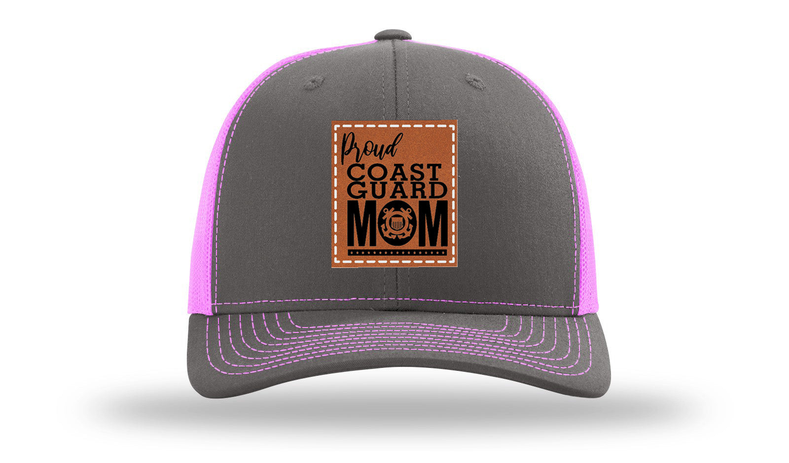 Charcoal / Neon Pink