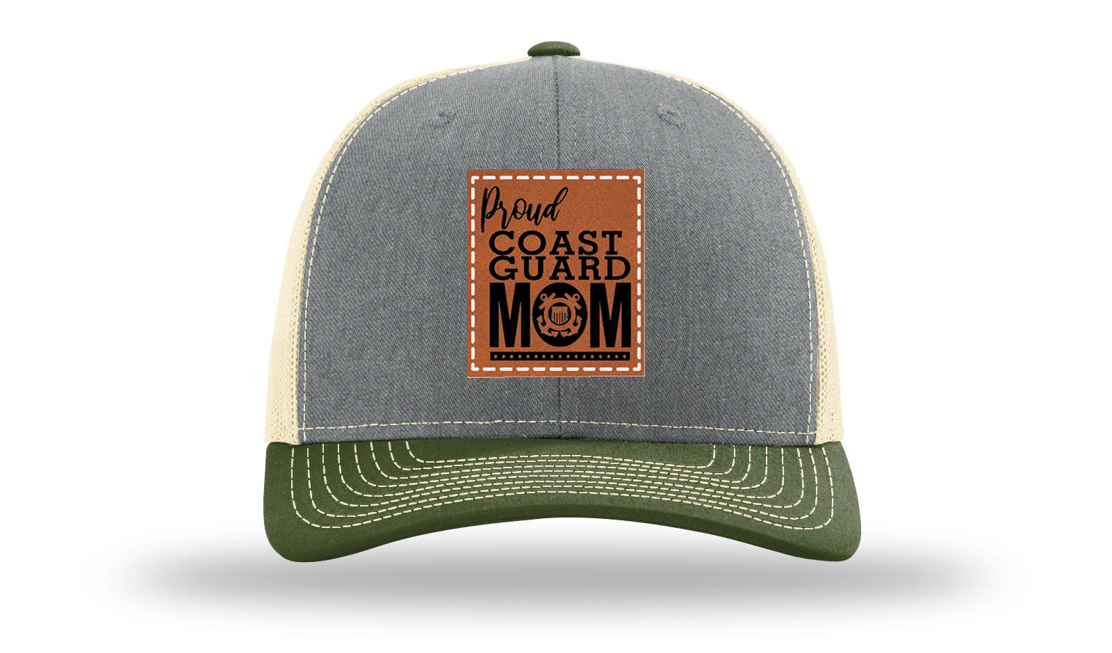 Heather Grey / Birch / Army Olive