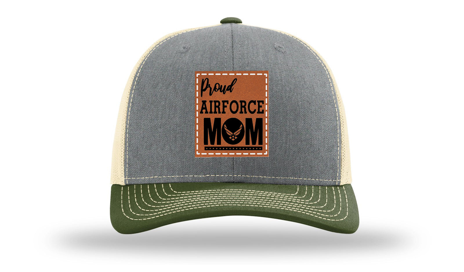 Heather Grey / Birch / Army Olive