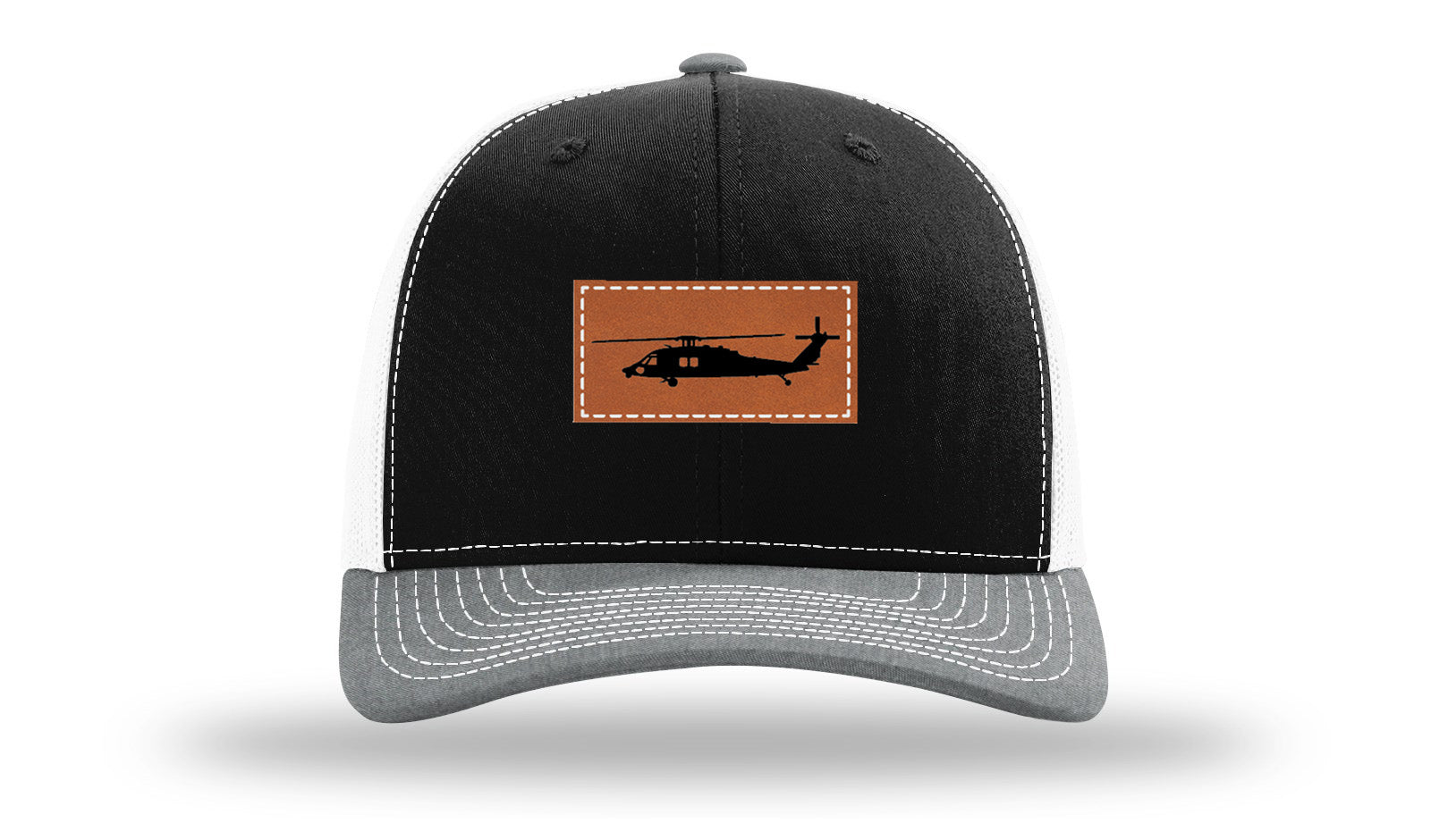 Black / White / Heather Grey