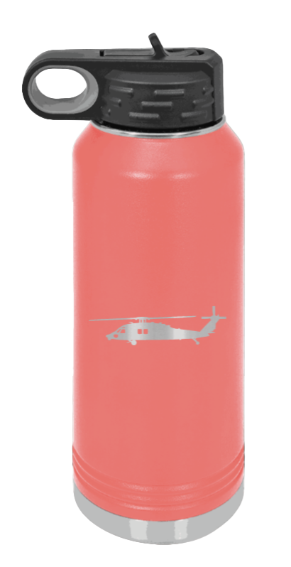 Blackhawk - 32oz Water Bottle Laser Engraved- Yellow