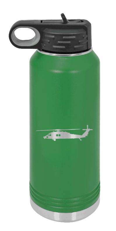 Blackhawk - 32oz Water Bottle Laser Engraved- Green
