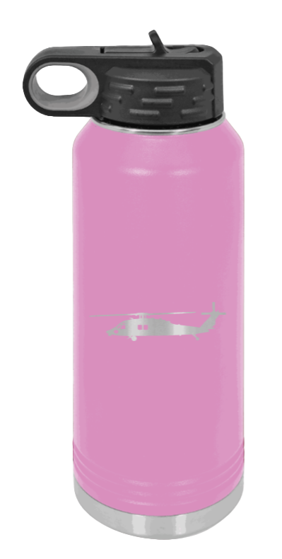 Blackhawk - 32oz Water Bottle Laser Engraved- Light Purple
