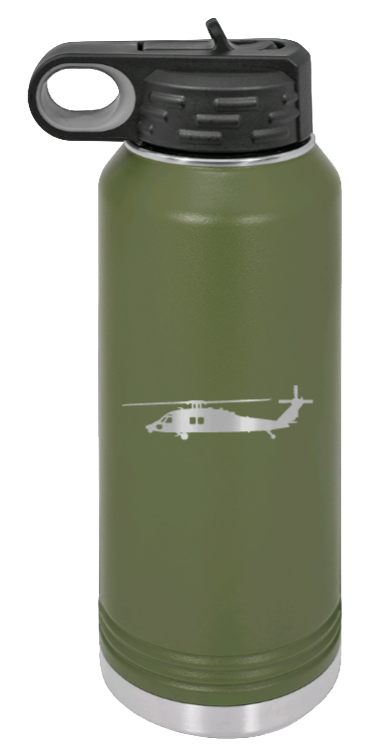 Blackhawk - 32oz Water Bottle Laser Engraved- Olive