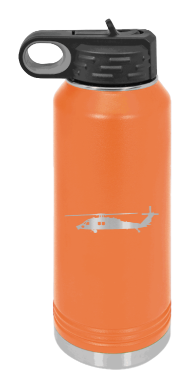 Blackhawk - 32oz Water Bottle Laser Engraved- Orange