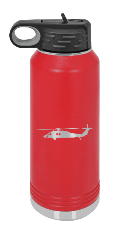 Blackhawk - 32oz Water Bottle Laser Engraved- Red
