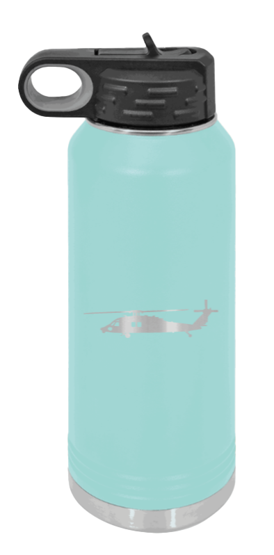 Blackhawk - 32oz Water Bottle Laser Engraved- Teal