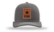 Load image into Gallery viewer, Army Leather Patch Richardson 112 Hat
