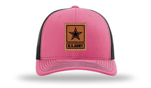 Load image into Gallery viewer, Army Leather Patch Richardson 112 Hat
