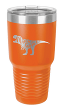 Load image into Gallery viewer, Mamasaurus Laser Engraved Tumbler (Etched)
