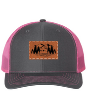 Load image into Gallery viewer, Mountain Leather Patch Richardson 112 Hat
