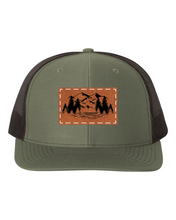 Load image into Gallery viewer, Mountain Leather Patch Richardson 112 Hat
