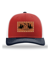 Load image into Gallery viewer, Mountain Leather Patch Richardson 112 Hat
