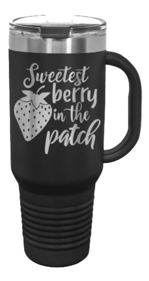 Sweetest Berry In the Patch 40oz Handle Mug Laser Engraved