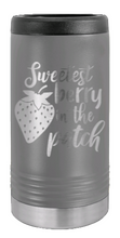 Load image into Gallery viewer, Sweetest Berry In The Patch Laser Engraved Slim Can Insulated Koosie
