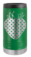 Load image into Gallery viewer, Strawberry Laser Engraved Slim Can Insulated Koosie
