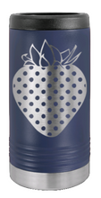 Load image into Gallery viewer, Strawberry Laser Engraved Slim Can Insulated Koosie
