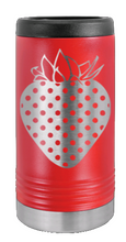 Load image into Gallery viewer, Strawberry Laser Engraved Slim Can Insulated Koosie
