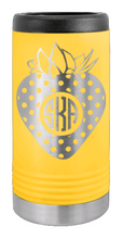 Load image into Gallery viewer, Strawberry Monogram Laser Engraved Slim Can Insulated Koosie
