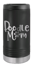 Load image into Gallery viewer, Poodle Mom Laser Engraved Slim Can Insulated Koosie
