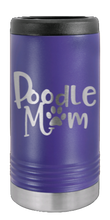 Load image into Gallery viewer, Poodle Mom Laser Engraved Slim Can Insulated Koosie
