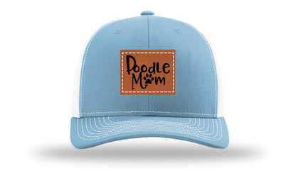 Poodle Mom Leather Patch Richardson 112 Hat