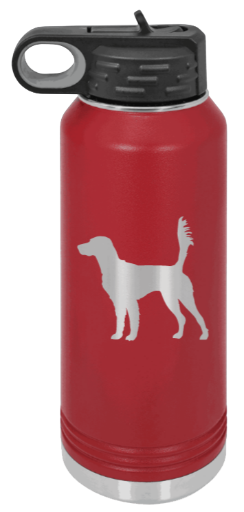 Setter - 32oz Water Bottle Laser Engraved- Maroon