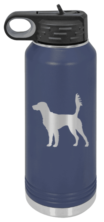 Setter - 32oz Water Bottle Laser Engraved- Navy