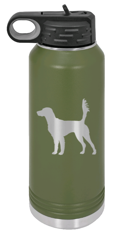 Setter - 32oz Water Bottle Laser Engraved- Olive