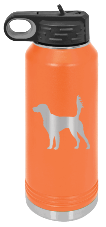 Setter - 32oz Water Bottle Laser Engraved- Orange