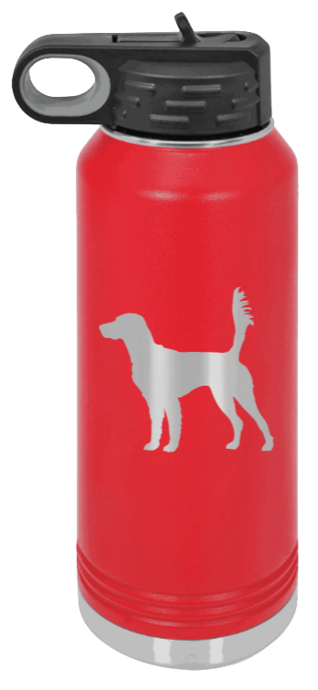 Setter - 32oz Water Bottle Laser Engraved- Red
