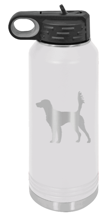 Setter - 32oz Water Bottle Laser Engraved- White