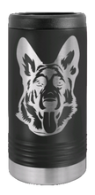 Load image into Gallery viewer, German Sheppard Laser Engraved Slim Can Insulated Koosie
