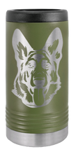 Load image into Gallery viewer, German Sheppard Laser Engraved Slim Can Insulated Koosie
