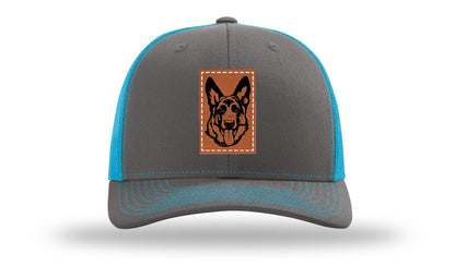 German Sheppard Leather Patch Richardson 112 Hat