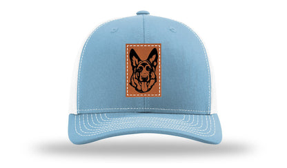 German Sheppard Leather Patch Richardson 112 Hat