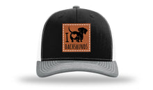 Load image into Gallery viewer, I Love Dachshunds Leather Patch Richardson 112 Hat
