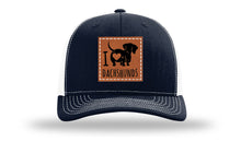 Load image into Gallery viewer, I Love Dachshunds Leather Patch Richardson 112 Hat
