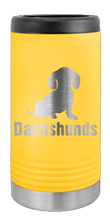 Load image into Gallery viewer, Dachshunds Laser Engraved Slim Can Insulated Koosie
