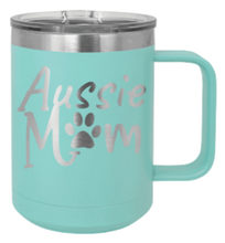 Load image into Gallery viewer, Aussie Mom Laser Engraved Mug (Etched)
