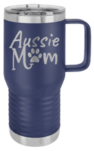 Load image into Gallery viewer, Aussie Mom Laser Engraved Mug (Etched)
