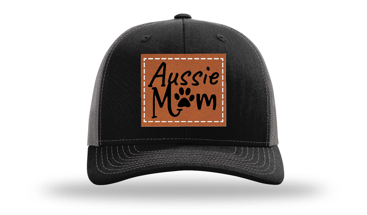 Aussie Mom Leather Patch Richardson 112 Hat
