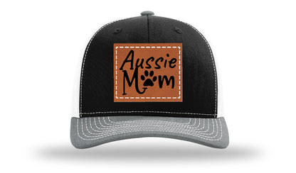 Aussie Mom Leather Patch Richardson 112 Hat