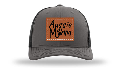Aussie Mom Leather Patch Richardson 112 Hat