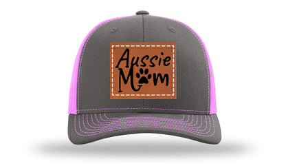 Aussie Mom Leather Patch Richardson 112 Hat