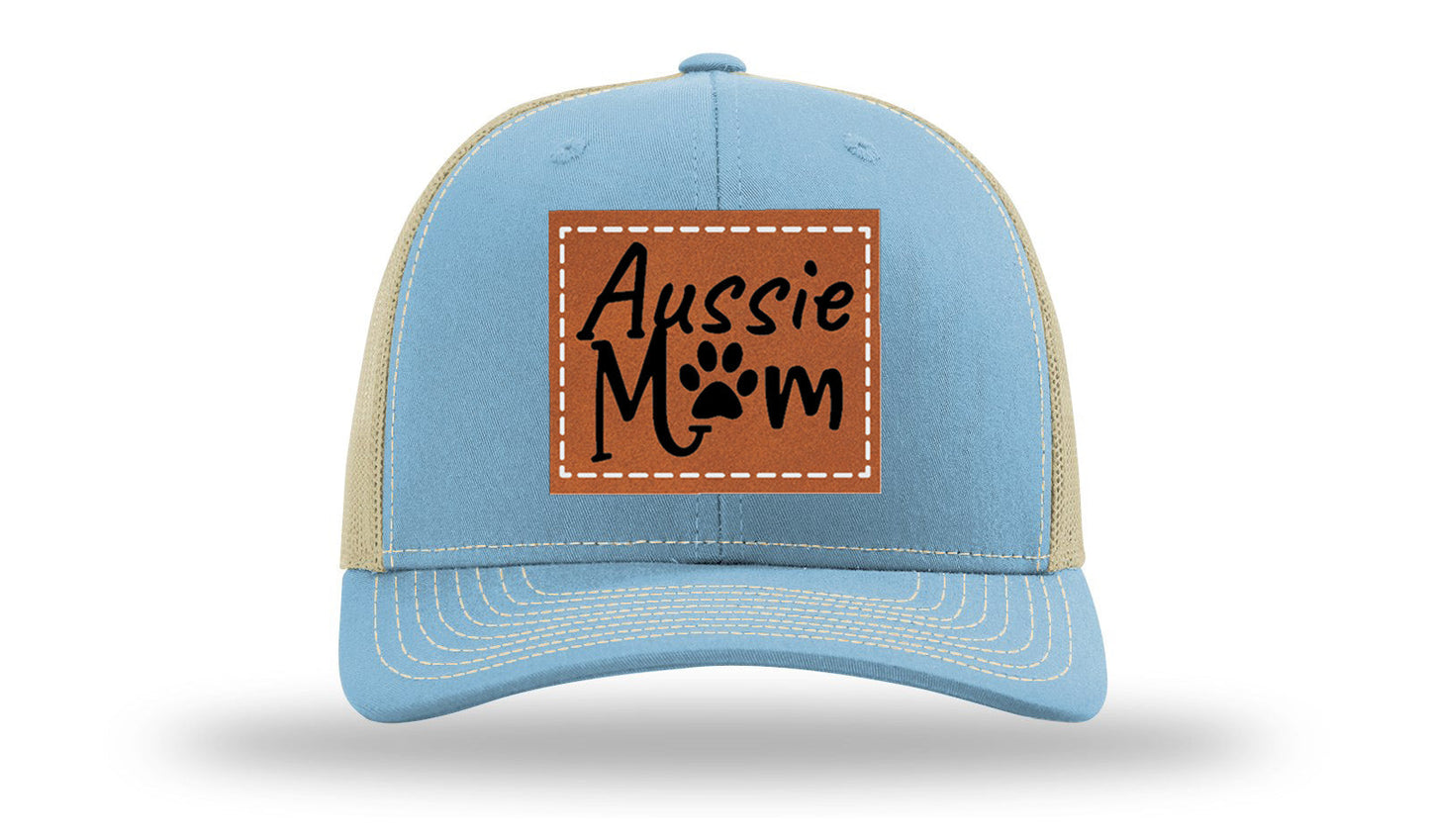 Aussie Mom Leather Patch Richardson 112 Hat